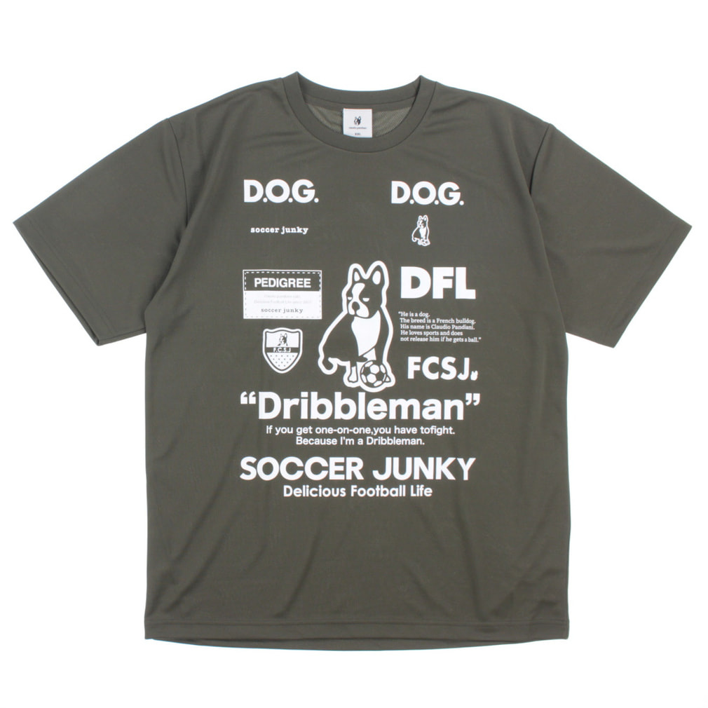 DribblemanⅡ ワークアウトTEE(オリーブ-XS)