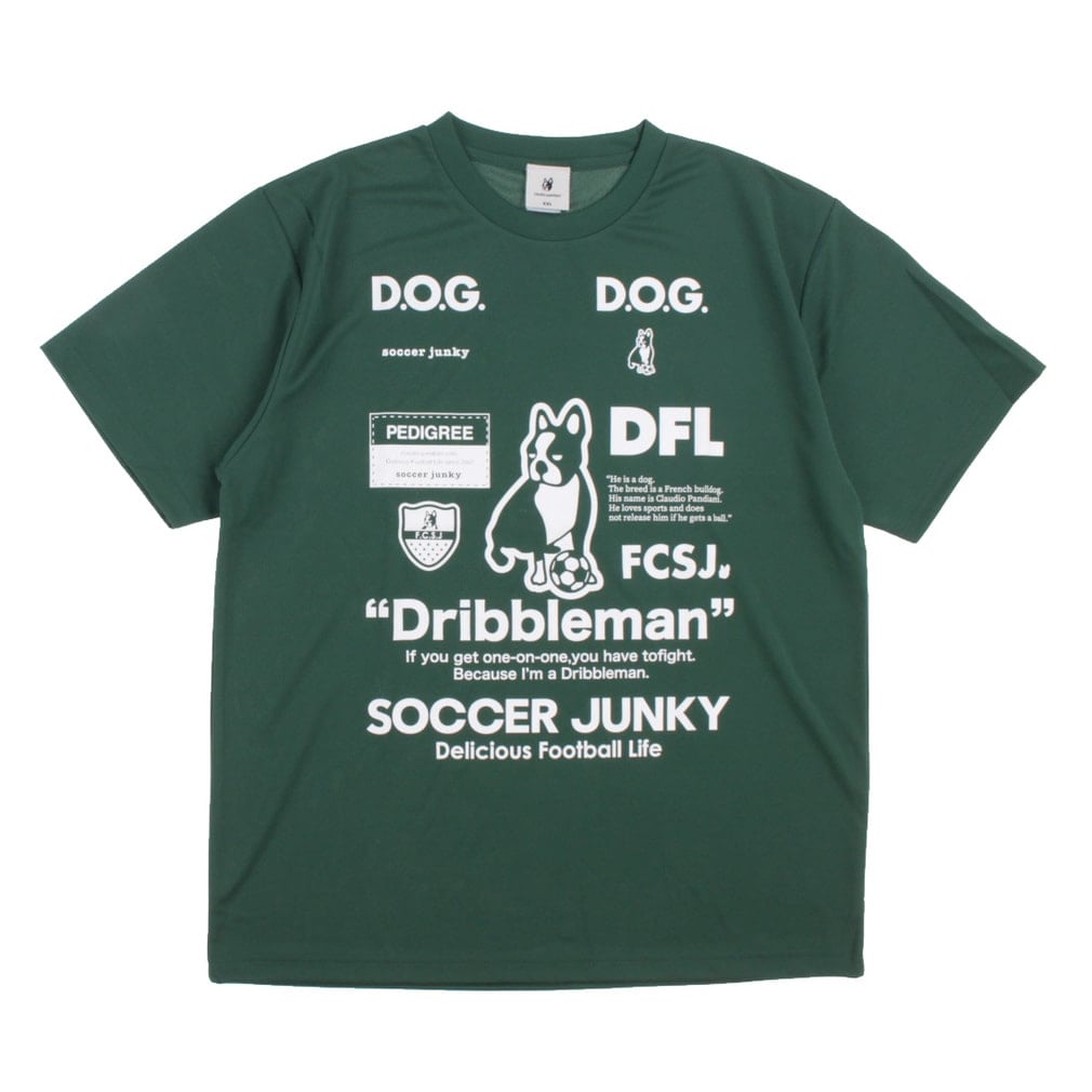 DribblemanⅡ ワークアウトTEE(ディープグリン-XS)