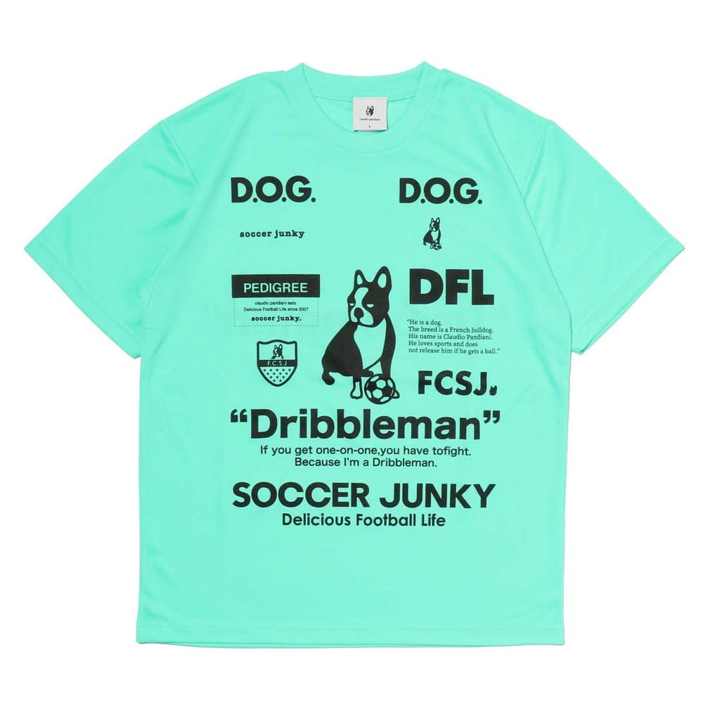 DribblemanⅡ ワークアウトTEE(エメラルドグリン-XS)