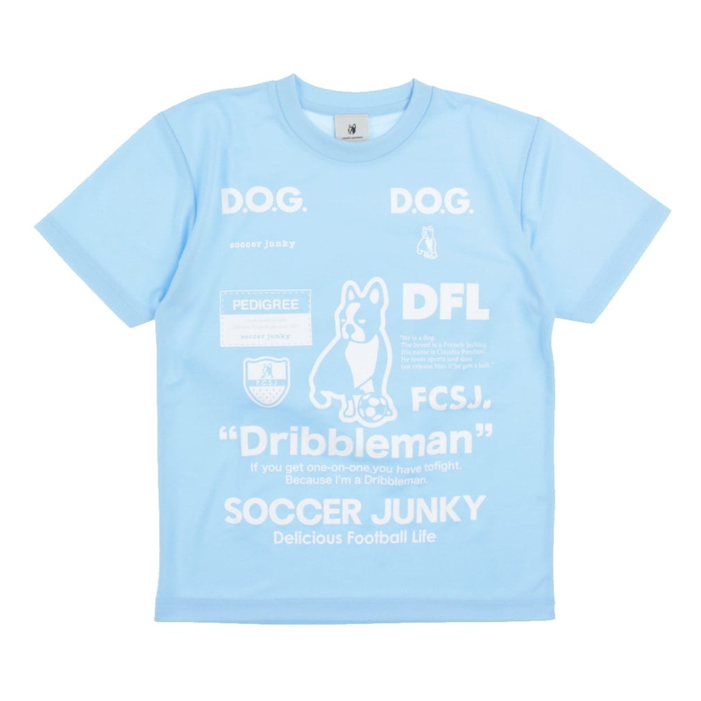 DribblemanⅡ ワークアウトTEE(サックスブルー-XS)