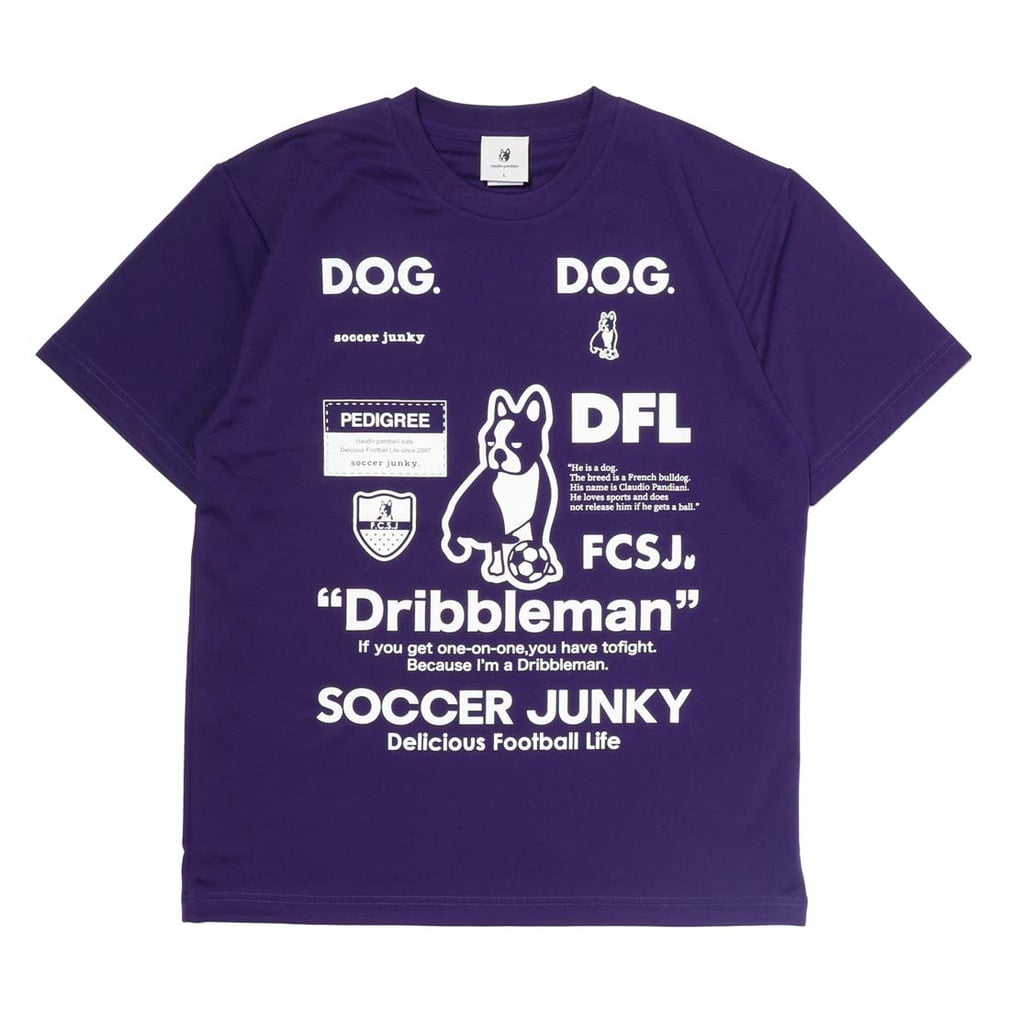 DribblemanⅡ ワークアウトTEE(バイオレット-XS)