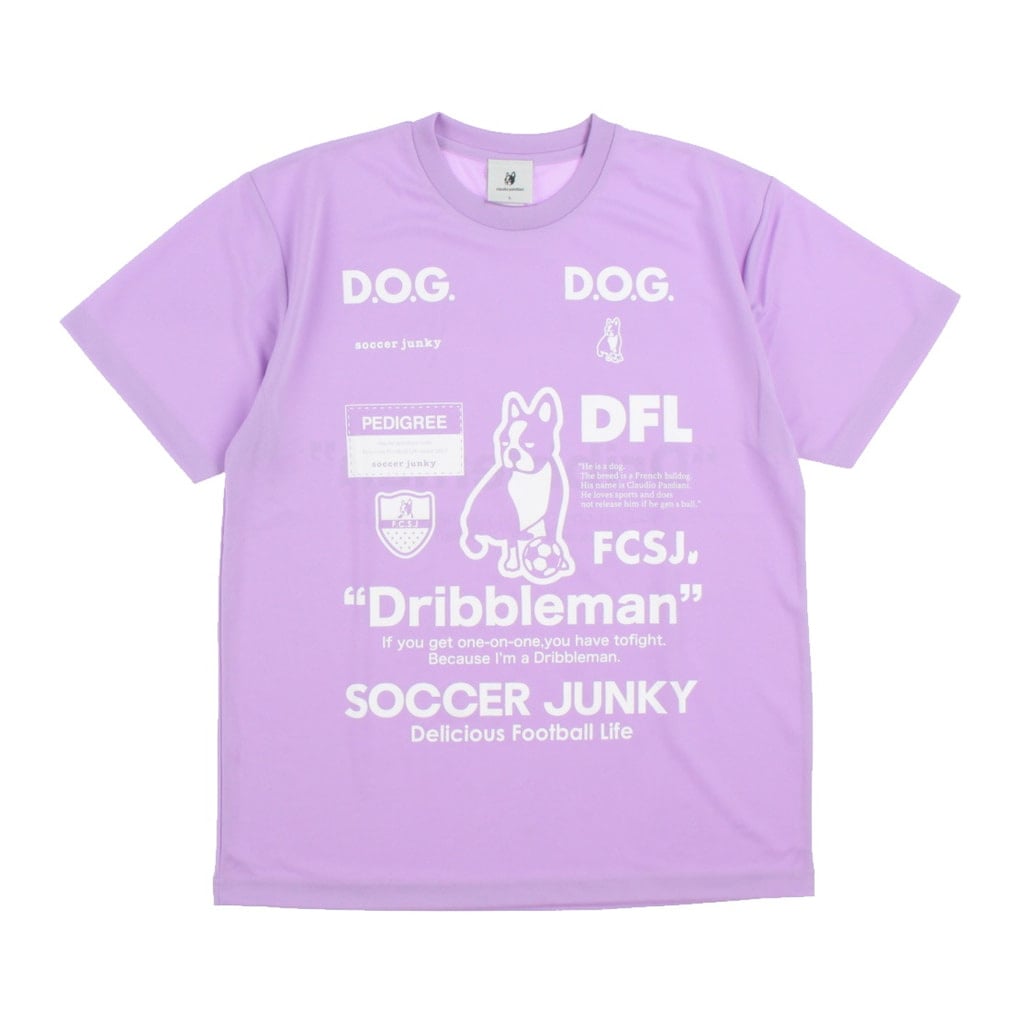 DribblemanⅡ ワークアウトTEE(ラベンダー-XS)