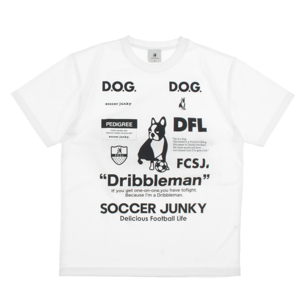 DribblemanⅡ ワークアウトTEE(ホワイト-XS)