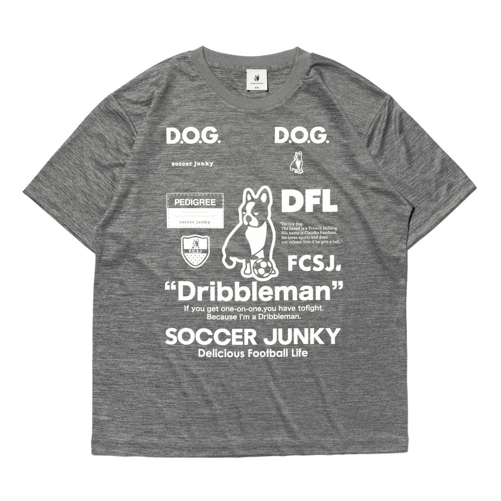 DribblemanⅡ ワークアウトTEE(ミデアムグレー-XS)