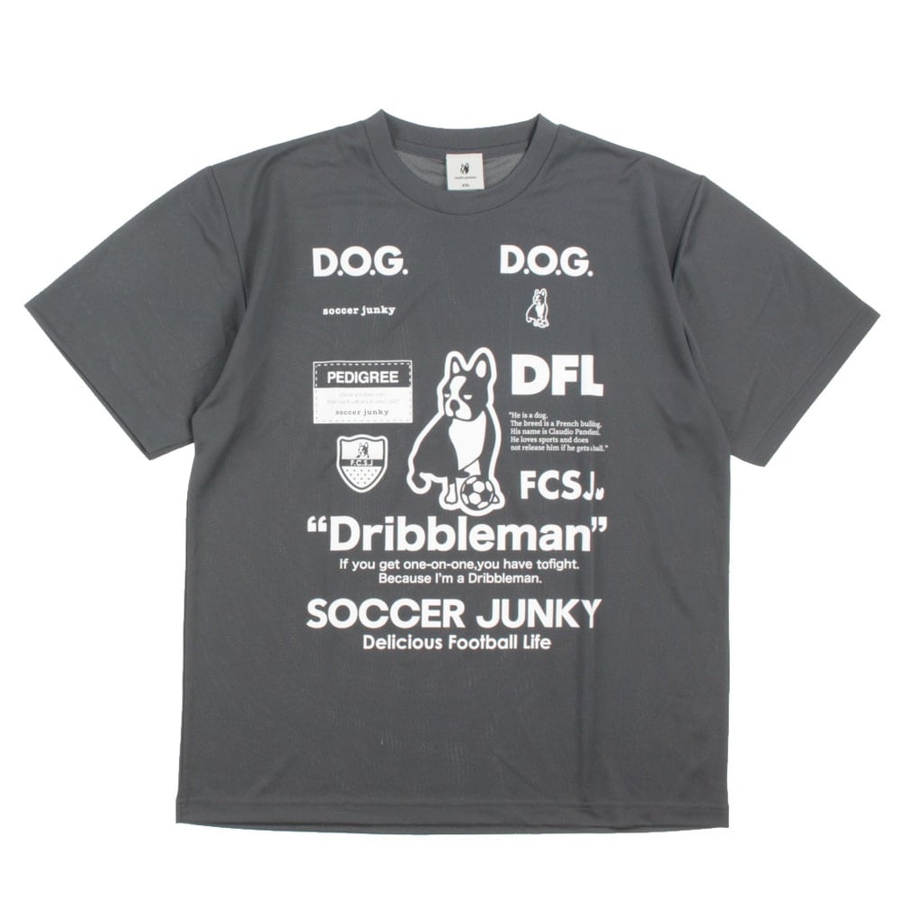 DribblemanⅡ ワークアウトTEE(ダークグレー-XS)