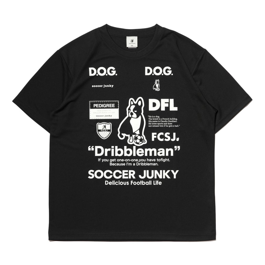 DribblemanⅡ ワークアウトTEE(ブラック-XS)