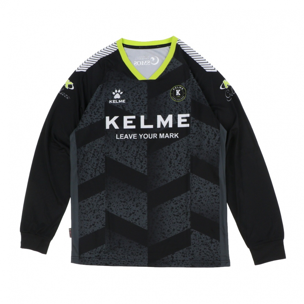 ロングプラクティスシャツ(ブラック-S)