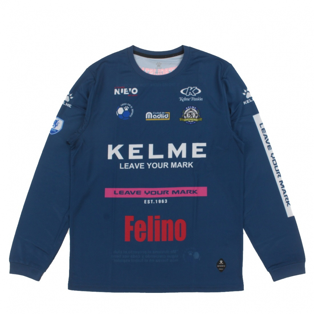 Fielinoロングプラクティスシャツ(ダークブルー-S)