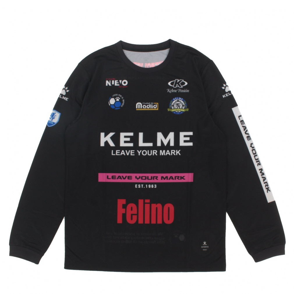 Fielinoロングプラクティスシャツ(ブラック-S)