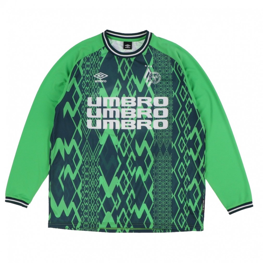 Umbro フリークスストア 長袖シャツ ダークグリーン