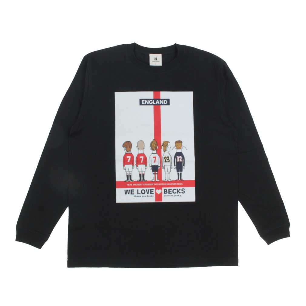 WE LOVE BECKS ロングTEE