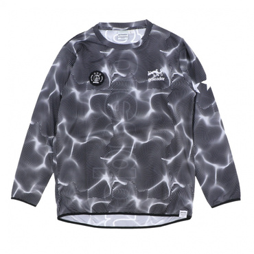 Water Surface Patten プラクティス ロングシャツ
