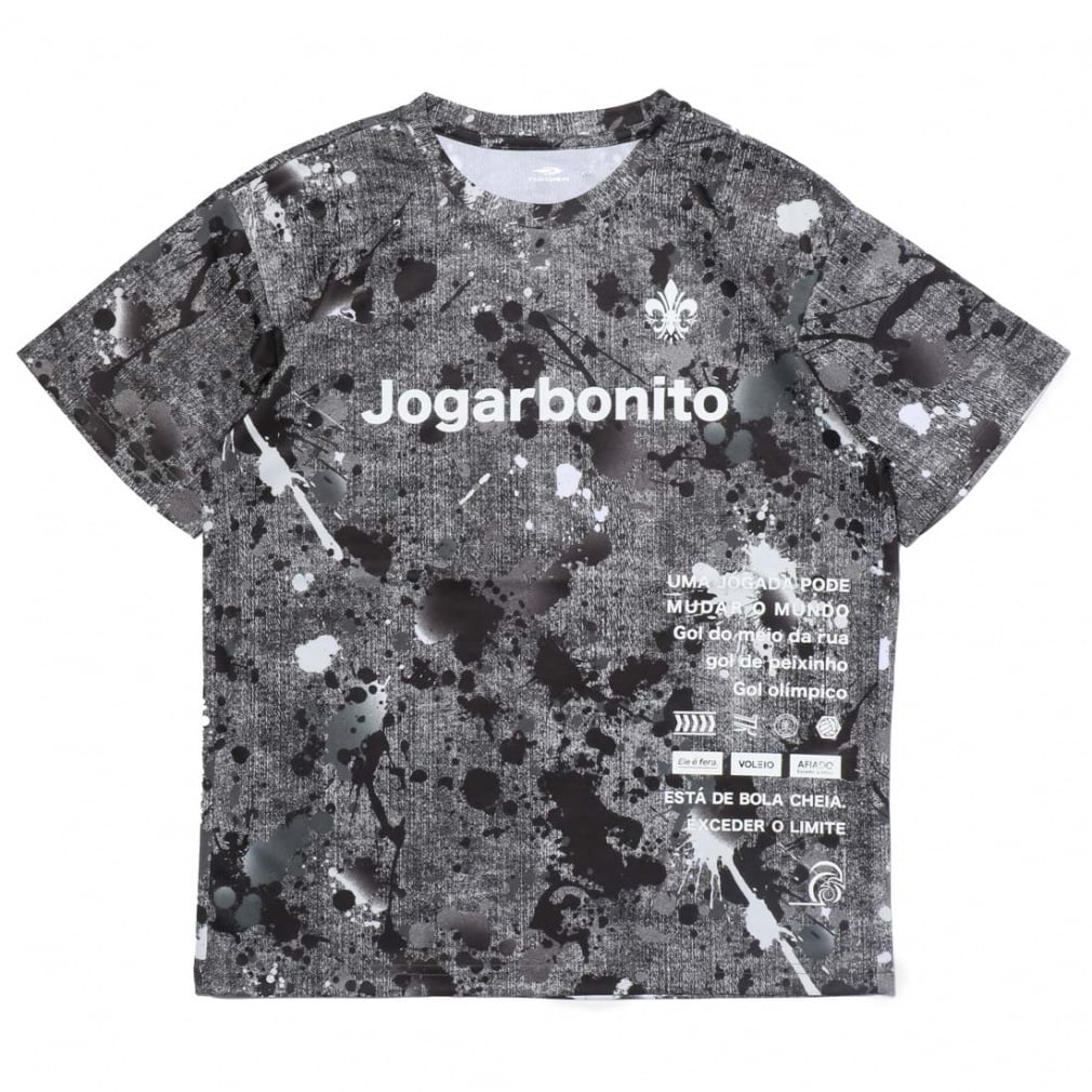 プラクティスTシャツ(ブラック×ブラック-110cm)