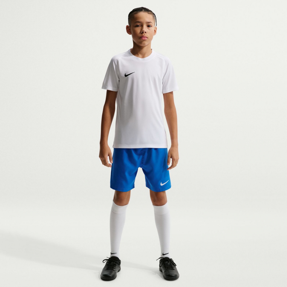 Dri-FIT Park VIII ビッグキッズ 半袖サッカージャージ(ホワイト-130cm)