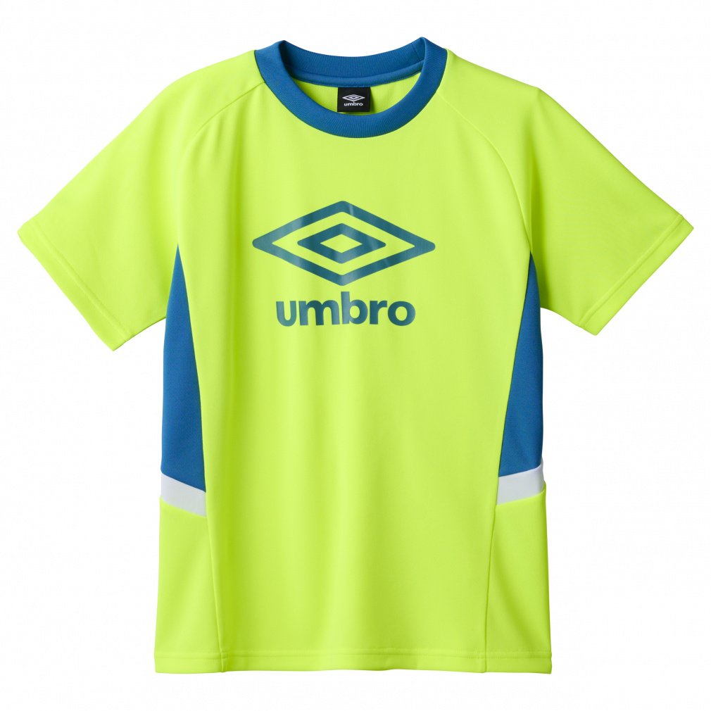 アルペン・スポーツデポ限定 JrプラクティスシャツS/S 【THE THIRD by UMBRO】(イエロー-120cm)