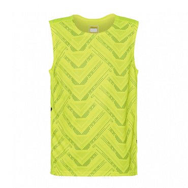 グラフィックノースリーブプラシャツ