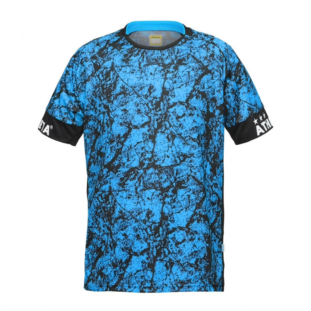 Jrグラフィックプラクティスシャツ(ブルー-140cm)