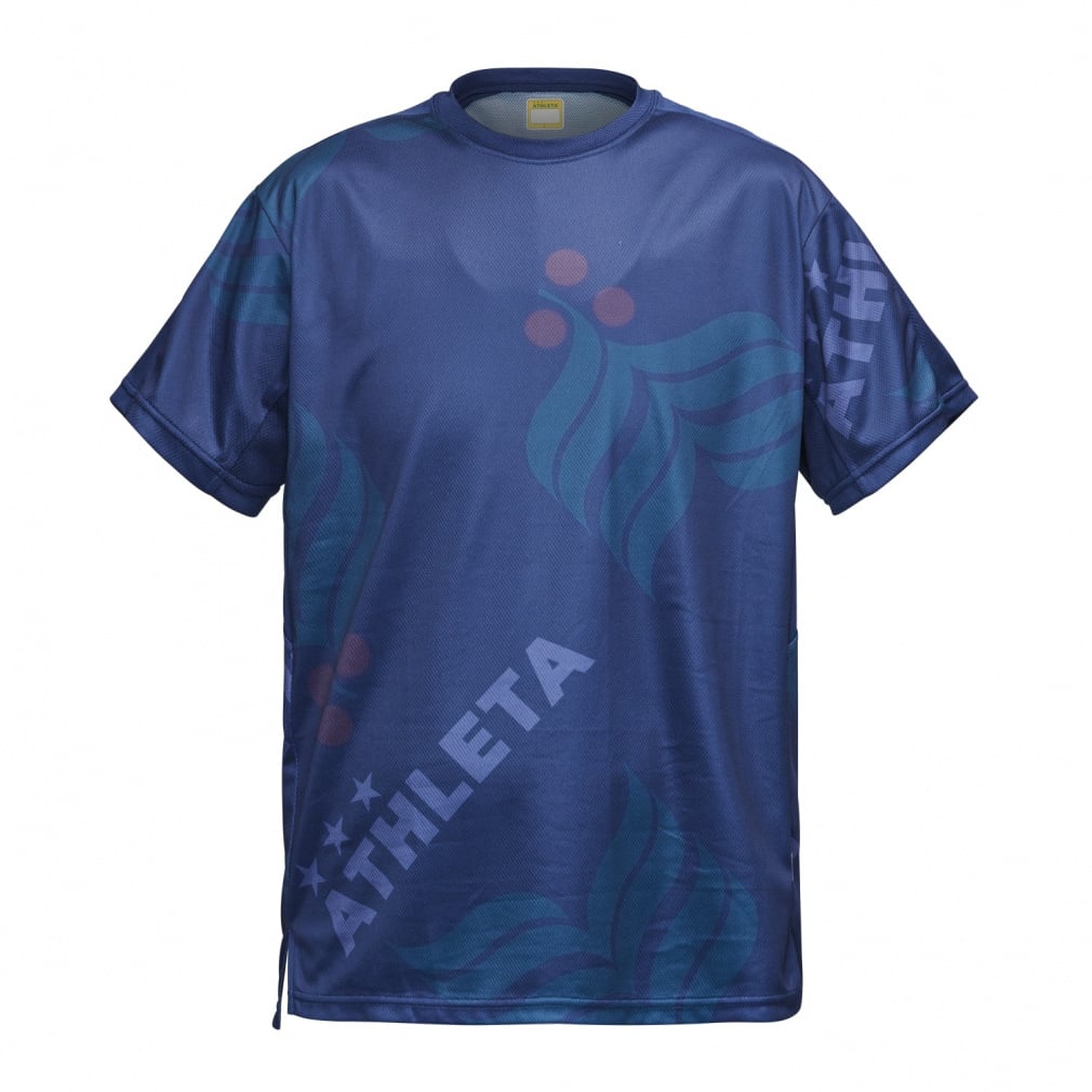 Jrカフェブラプラシャツ(ネイビー-140cm)