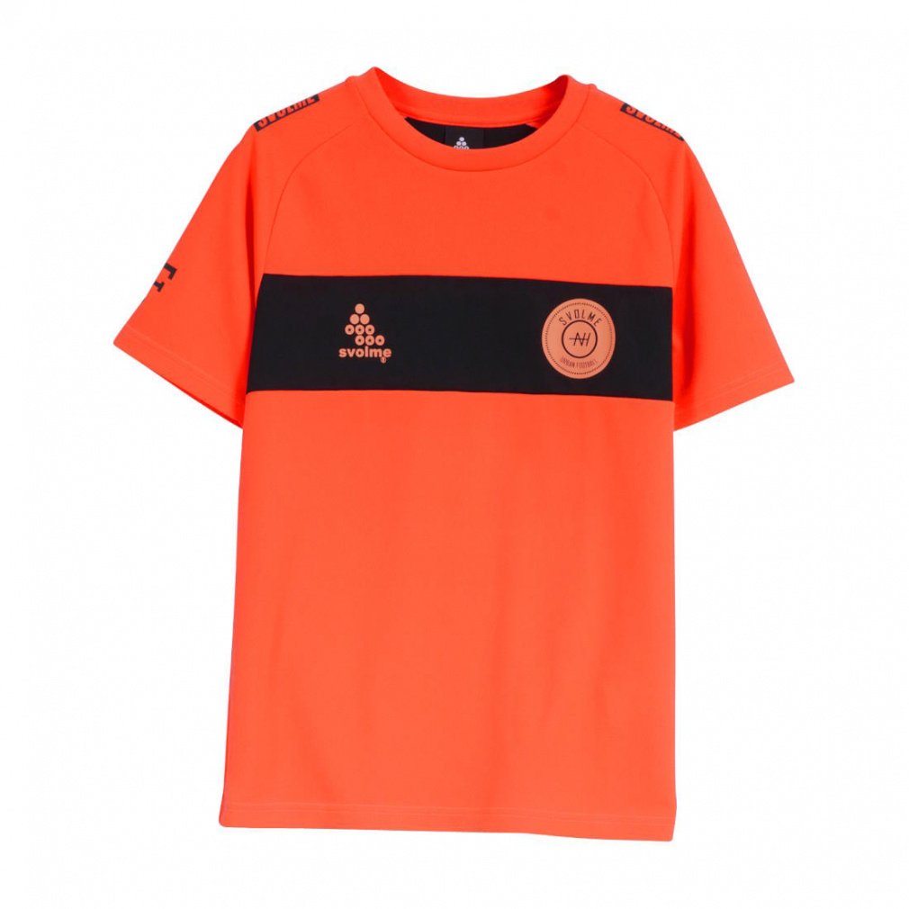 スボルメ ジュニア(キッズ・子供) サッカー/フットサル 半袖シャツ Jr切替TRトップ24SDG 1241-25700 吸汗速乾 UVカット SVOLME