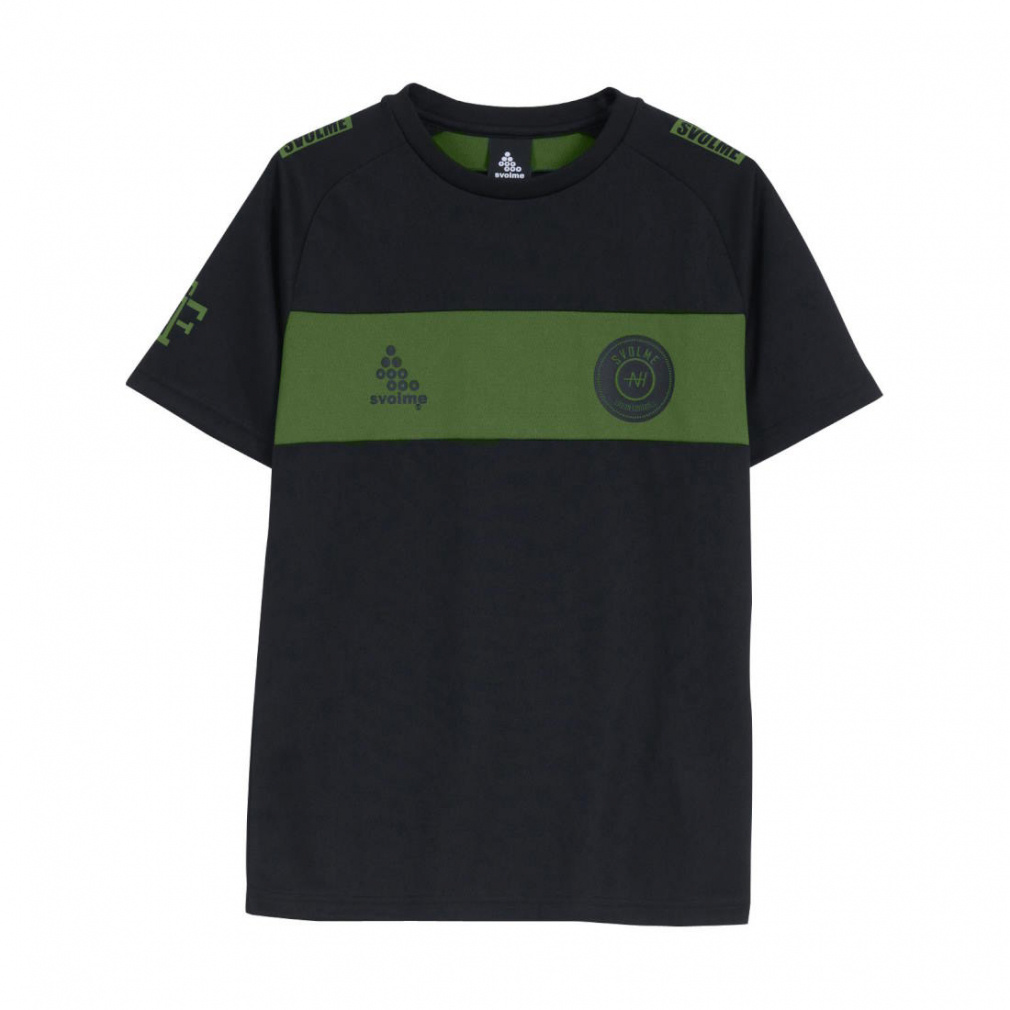 スボルメ ジュニア(キッズ・子供) サッカー/フットサル 半袖シャツ Jr切替TRトップ24SDG 1241-25700 吸汗速乾 UVカット SVOLME