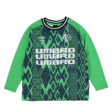 THE THIRD by UMBRO ジュニアグラフィック長袖プラクティスシャツ