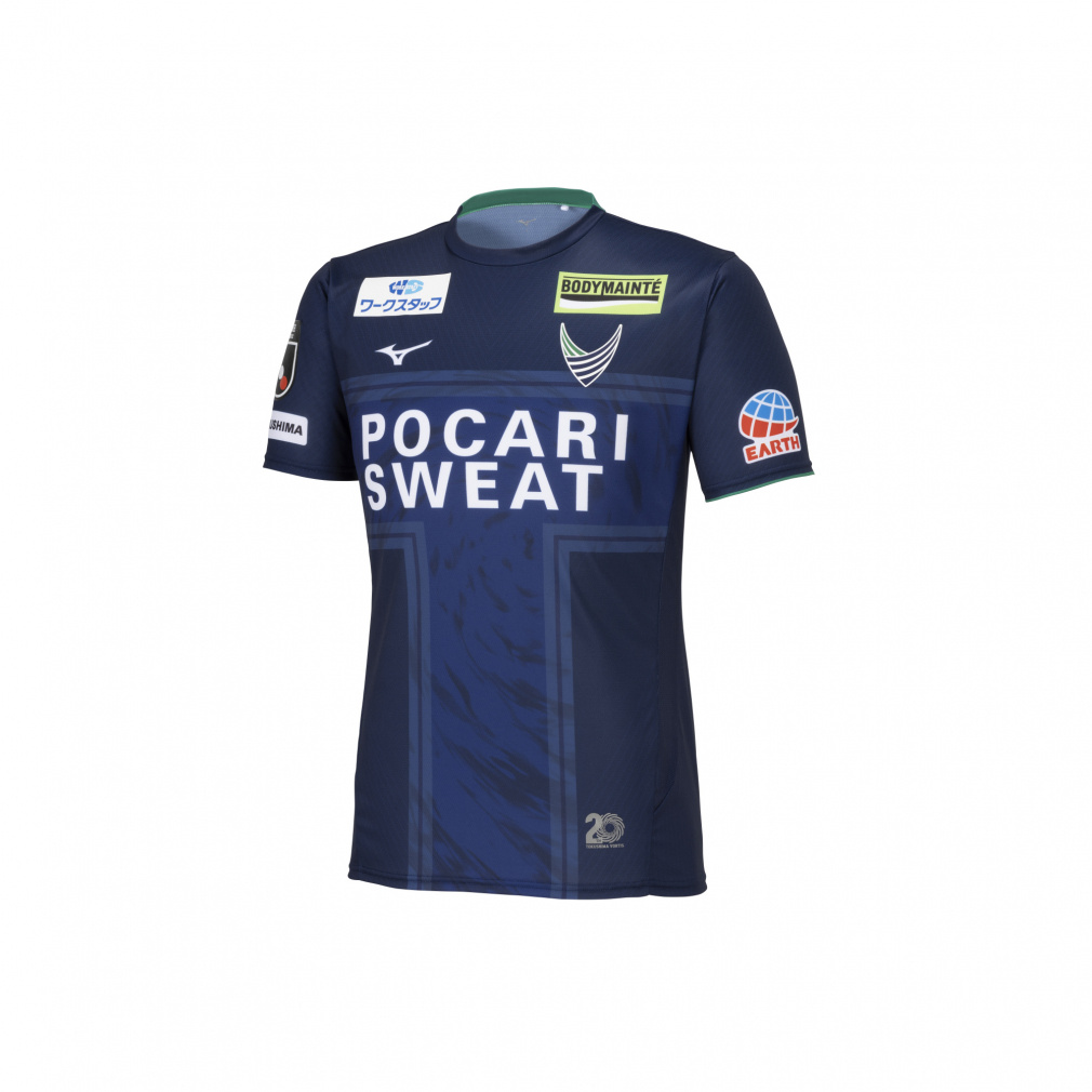 ミズノ メンズ サッカー/フットサル 徳島ヴォルティス 2024 ホーム