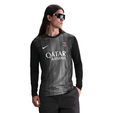 パリ サンジェルマン (PSG) 2025/26 スタジアム ゴールキーパー Dri-FIT サッカー レプリカ ロングスリーブ ユニフォーム