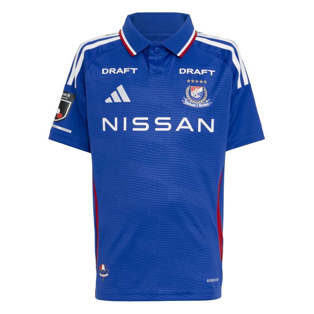 アディダス ジュニア サッカー/フットサル ライセンスシャツ 横浜F・マリノス 25 ホームユニフォーム キッズ 2025 JK2809 : ロイヤルブルー adidas
