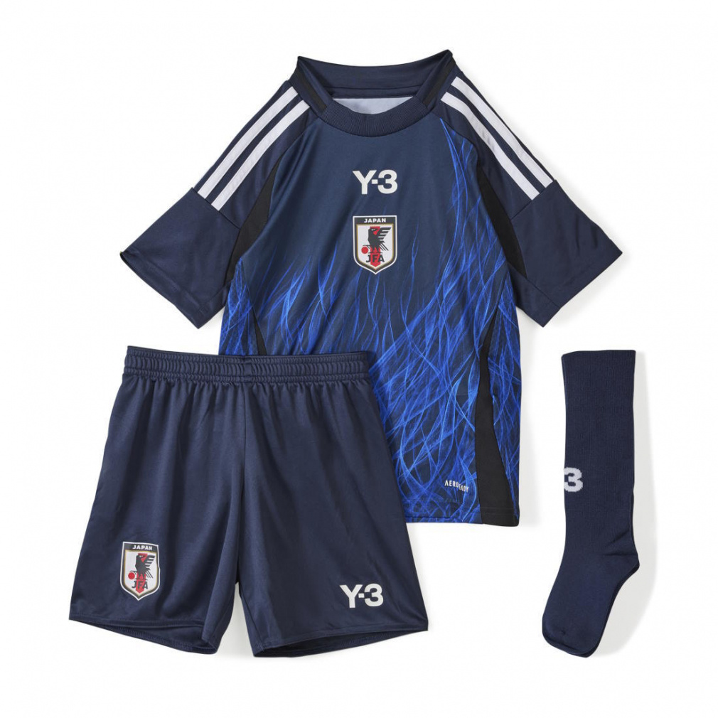 アディダス サッカー日本代表 2024 ホーム レプリカ ミニキット【美品】 SALE】キッズ アディダス サッカー日本代表 2024 ホーム