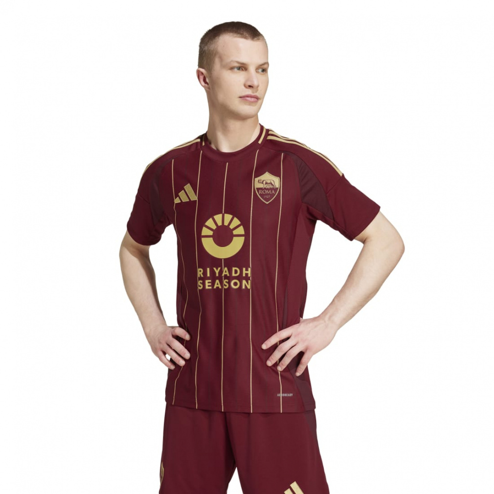 adidas ASローマROMA ホーム 24/25 ユニフォーム 正規品 L セール】ASローマ 24/25 ホームユニフォーム / アディダス