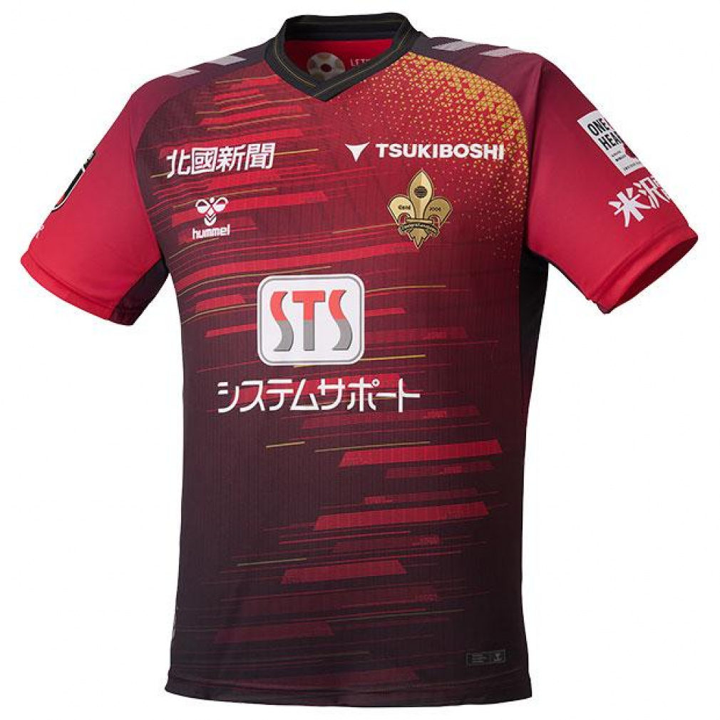 ツエーゲン金沢 2026 Jリーグ 百年構想リーグ ホーム オーセンティック ユニフォームシャツ(レッド-3XL)