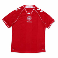 hummel デンマーク代表 ユニフォーム SCHMEICHEL 1 ヒュンメル メンズ サッカー/フットサル ライセンスシャツ デンマーク