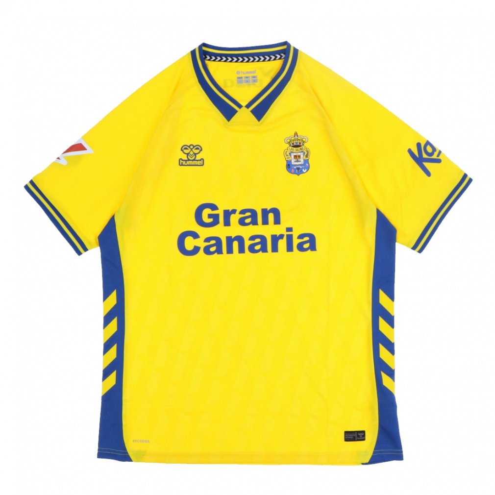 ヒュンメル メンズ サッカー ライセンスシャツ UDラス・パルマス 2025-2026 HOME JERSEY レプリカユニフォーム UDLP ホーム HM231282 hummel