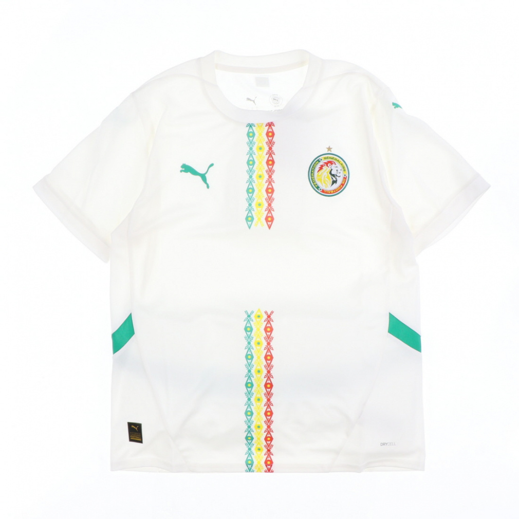 プーマ メンズ サッカー/フットサル ライセンスシャツ 2025 セネガル代表 FSF HOME ジャージ レプリカ 777161 : ホワイト PUMA
