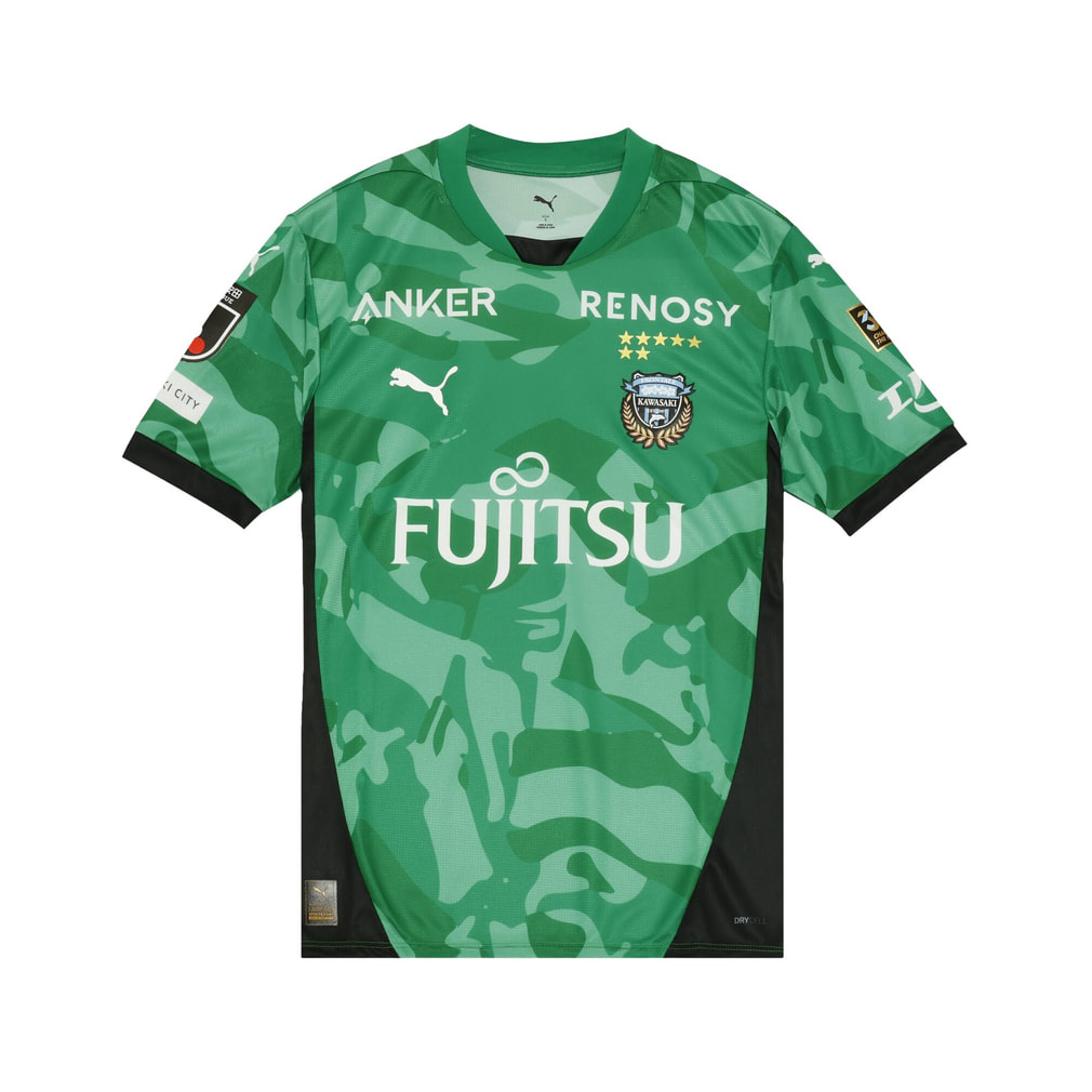 川崎フロンターレ Jリーグ 百年構想リーグ GK 大人 ユニフォーム(グリーン-3XL)