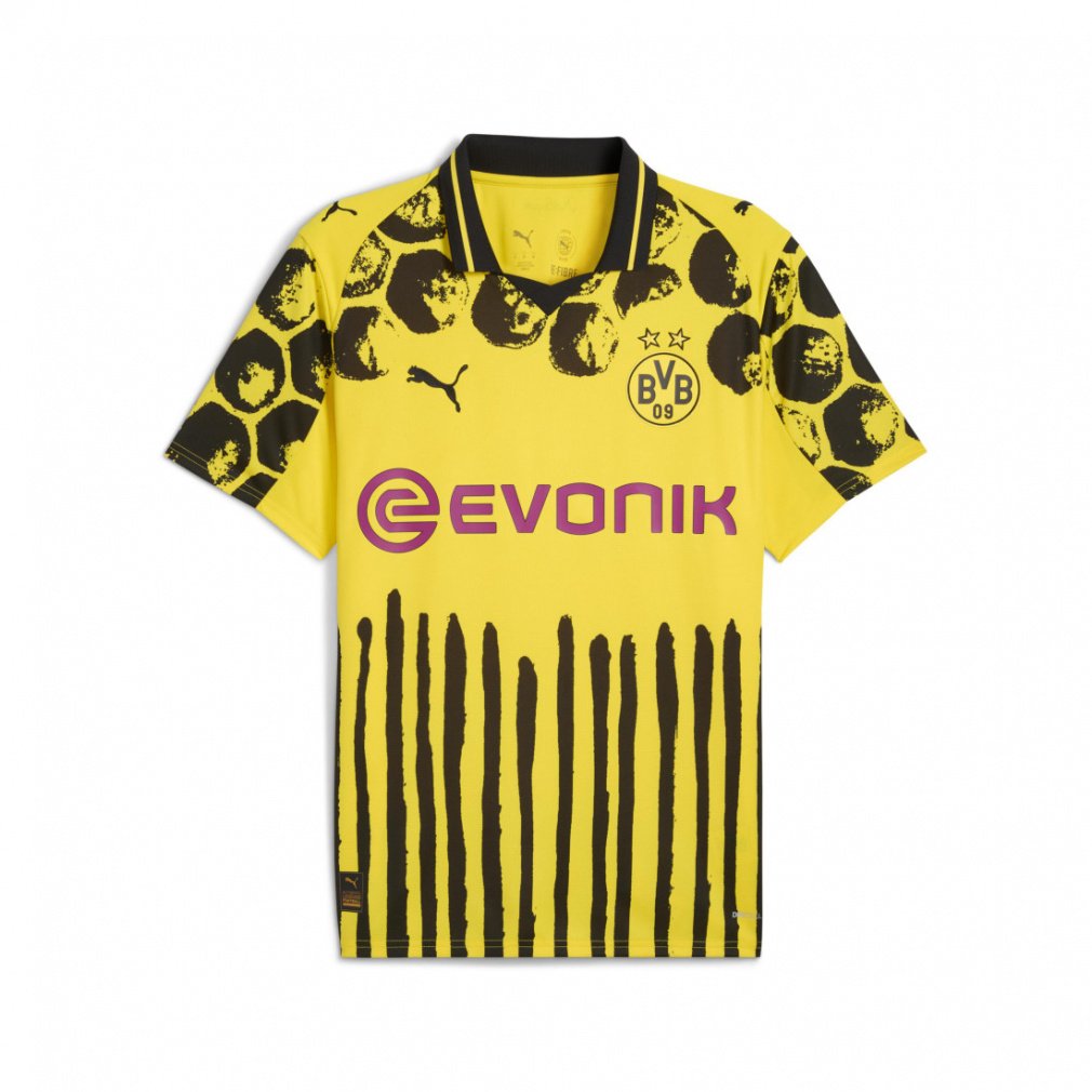 プーマ メンズ サッカー/フットサル ライセンスシャツ KIDSUPER X BVB ジャージ レプリカ ボルシア・ドルトムント 782741 2025 レプリカジャージ PUMA