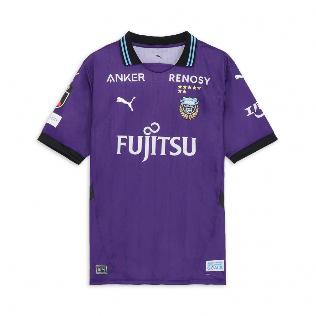 川崎フロンターレ　レプリカユニフォーム Lサイズ 川崎フロンターレ (カワサキフロンターレ) サッカーユニフォーム
