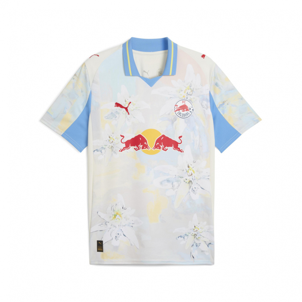 プーマ メンズ サッカー/フットサル ライセンスシャツ KIDSUPER X RBS ジャージ レプリカ レッドブル・ザルツブルク 782740 2025 レプリカジャージ PUMA