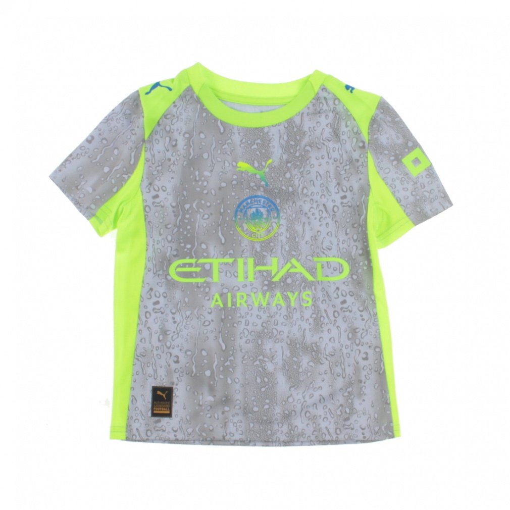プーマ ジュニア(キッズ・子供) サッカー ライセンスシャツ 25-26 マンチェスターシティ 3RD レプリカシャツ MCFC サード レプリカユニフォーム 780365 PUMA