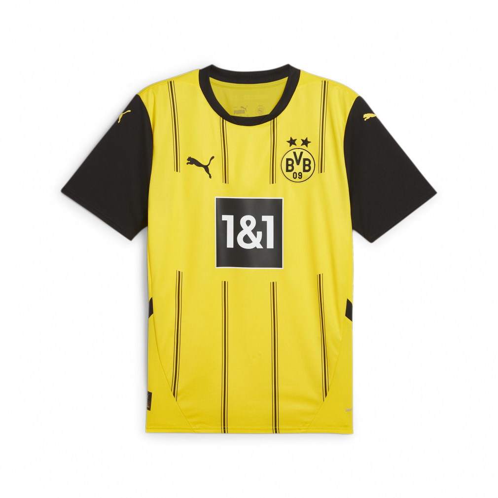 プーマ メンズ サッカー 2024-25 ボルシア・ドルトムント ホーム レプリカシャツ レプリカユニフォーム ライセンスシャツ BVB HOME ジャージ 774946 PUMA