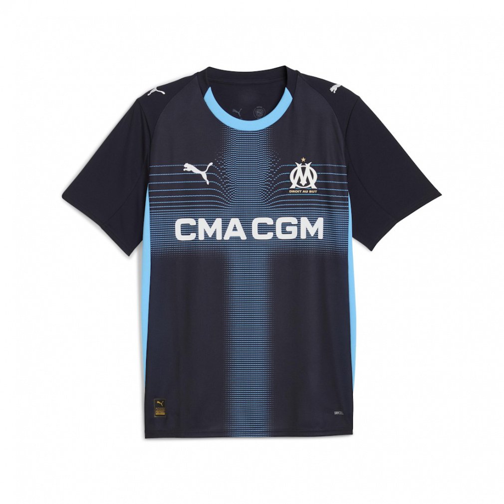 プーマ メンズ サッカー ライセンスシャツ 25-26 オリンピック・マルセイユ アウェイ レプリカシャツ OM AWAY ジャージ レプリカユニフォーム 779844 PUMA