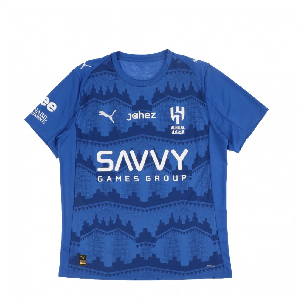 プーマ メンズ サッカー/フットサル ライセンスシャツ アルヒラルSFC 25-26 HOME ジャージ レプリカ AHSFC レプリカユニフォーム 779470 : ブルー PUMA