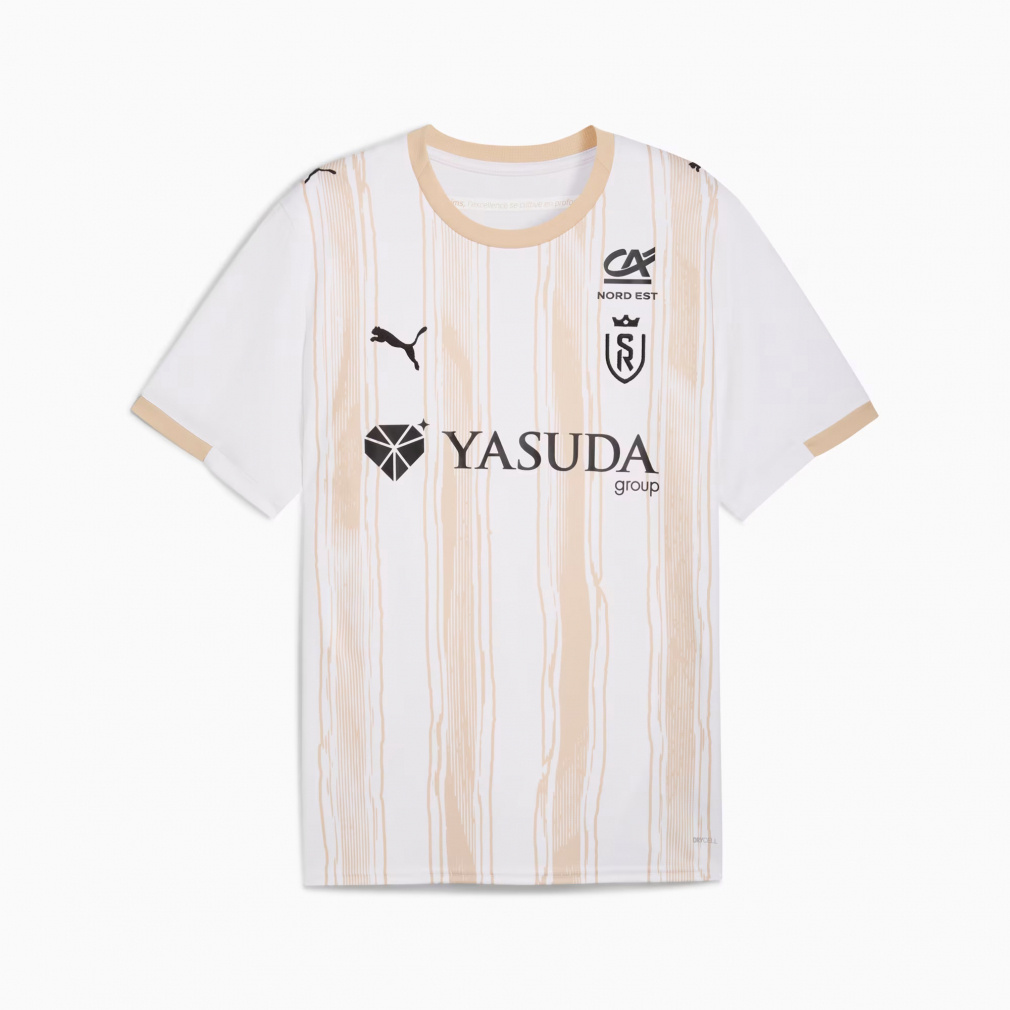 プーマ メンズ サッカー/フットサル ライセンスシャツ 2025-26 スタッドランス アウェイ レプリカ 半袖 ユニフォーム 785387 : ホワイト PUMA