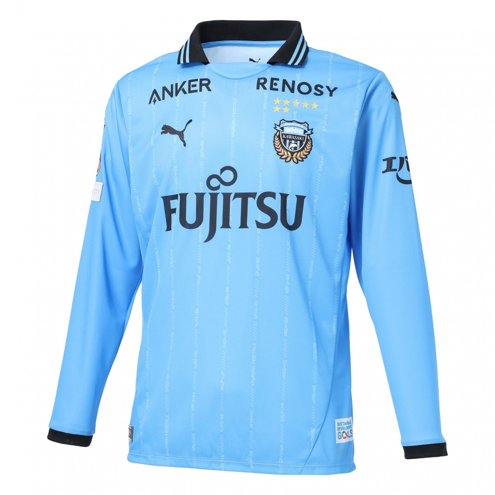 川崎フロンターレ 2025 ホーム 長袖レプリカユニフォーム｜Alpen Online