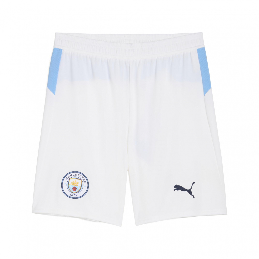 プーマ メンズ サッカー ライセンスパンツ 25-26 マンチェスターシティ レプリカショーツ MCFC ショーツ レプリカ 780375 レプリカユニフォーム PUMA