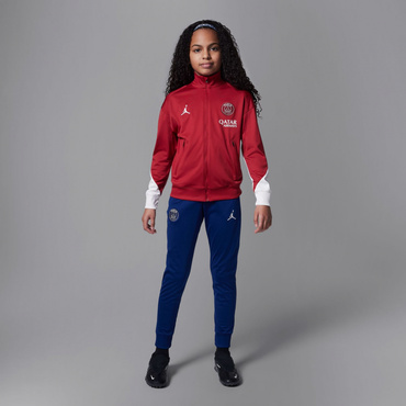 パリ サンジェルマン ストライク フォース ビッグキッズ ジョーダン Dri-FIT サッカーニット トラックスーツ(レッド-130cm)
