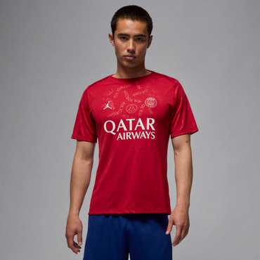 パリ サンジェルマン アカデミープロ フォース ジョーダン Dri-FIT サッカー 半袖プレマッチトップ