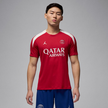 パリ サンジェルマン ストライク フォース ジョーダン Dri-FIT サッカー ニット 半袖トップ