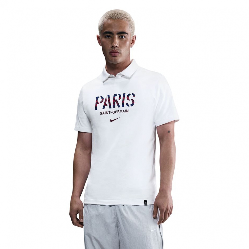 iCL Y TbJ[ CZXVc 2025/26 pETWF} [h}[N TVc PSG WORDMARK S/S TVc HQ8334-100 NIKE