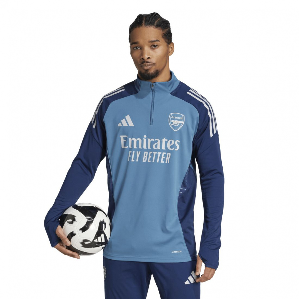 アディダス メンズ サッカー/フットサル ライセンスジャケット アーセナル ティロ 25 コンペティション トレーニング トップス KRN14 JJ1815 : ダークブルー adidas